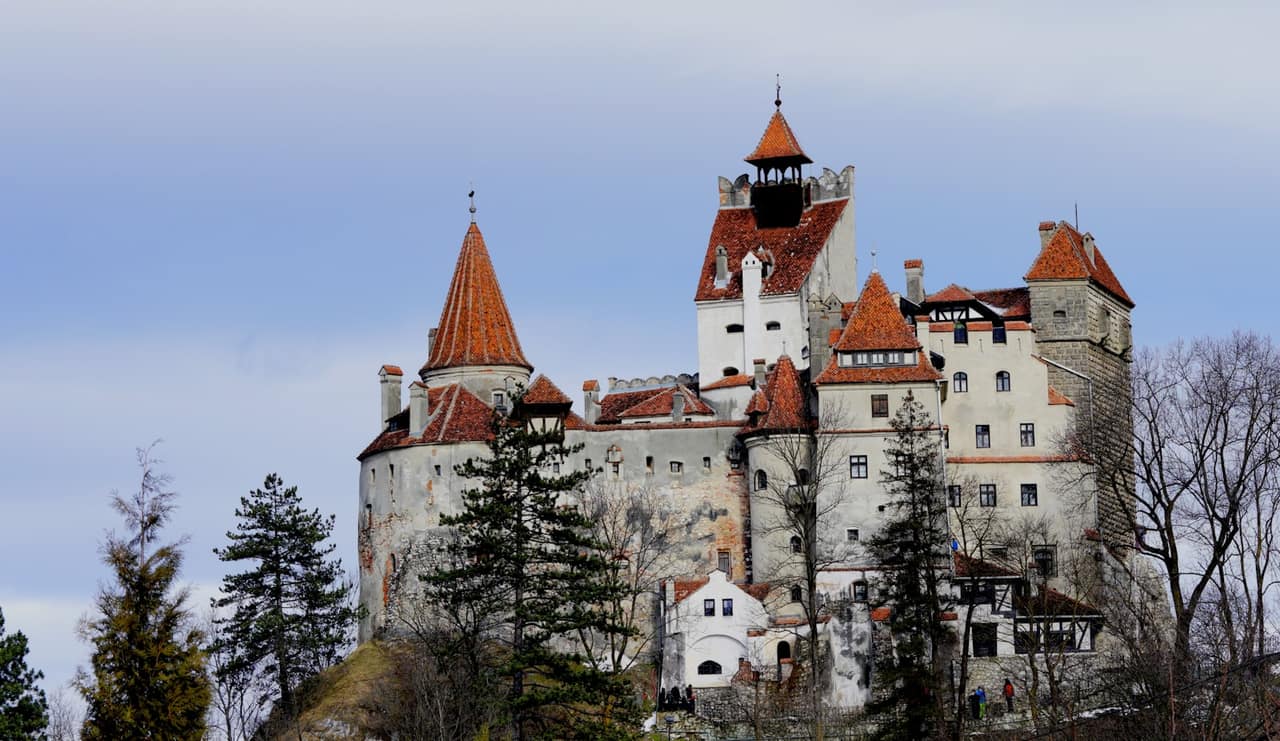 Rumänien — Schloss Bran (Draculas Schloss) in Transsilvanien